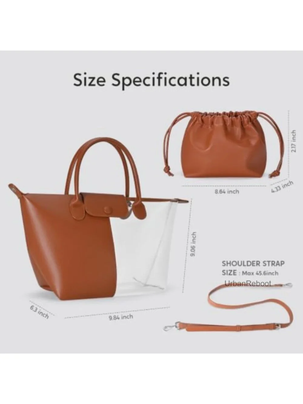 Quilted Convertible Tote Handbag Crossbody Shoulder Bag Zippered Work Travel